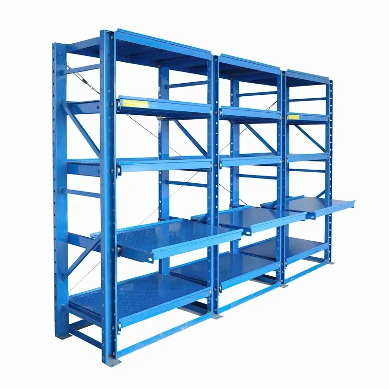 Heavy Duty Rolling Mold Storage Rack Steel Shelves for Warehouse