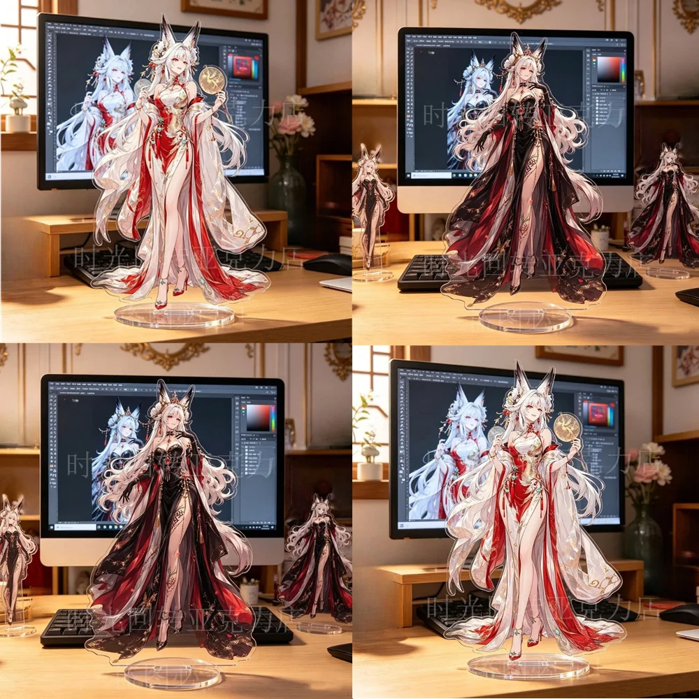 Game Wuthering Waves Peripheral Acrylic Signboard Xin Yue Hu Exquisite High-value Stand Model Desktop Decoration Craft Figurines