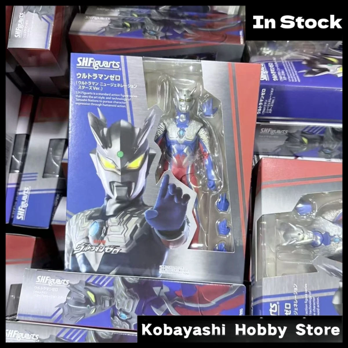 

In Stock KO SHF Soul Limited Ultraman Zero Techtor Gear Ultra Galaxy Fight Articulated Figure Body Model