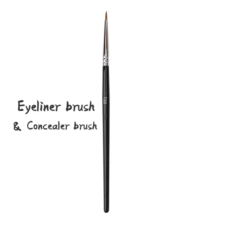 Women's Portable Makeup Details Brushes Sponge Tip Double-ended Concealer Brush Eyeliner Brushes Dark Circles Concealer Brush