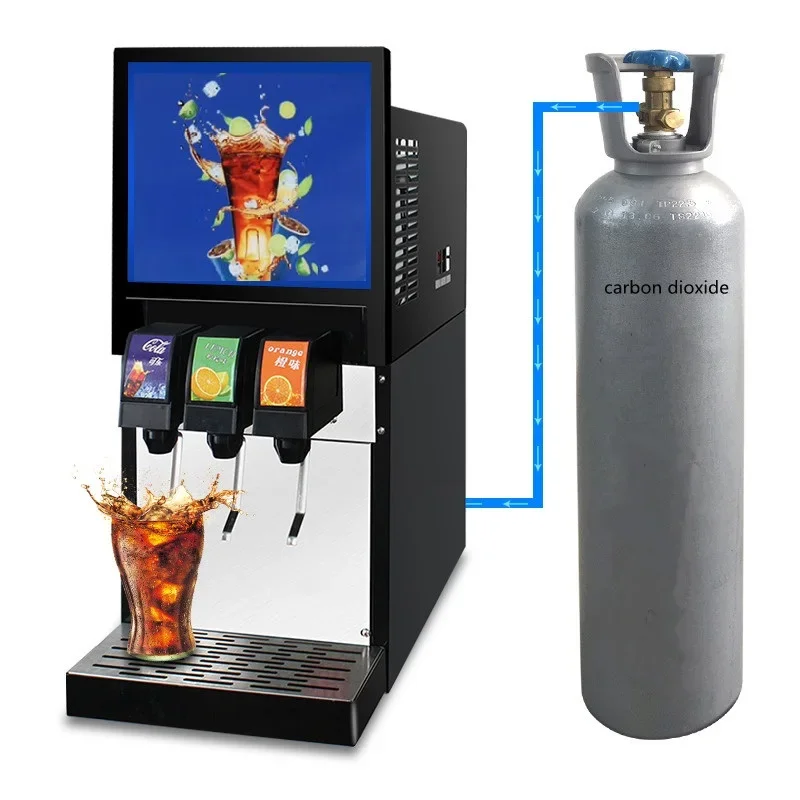 

CE Certificated Cold Drink Pepsi Cola Soda Water Beverage Carbonated Soft Sparkling Drink Dispenser Machine