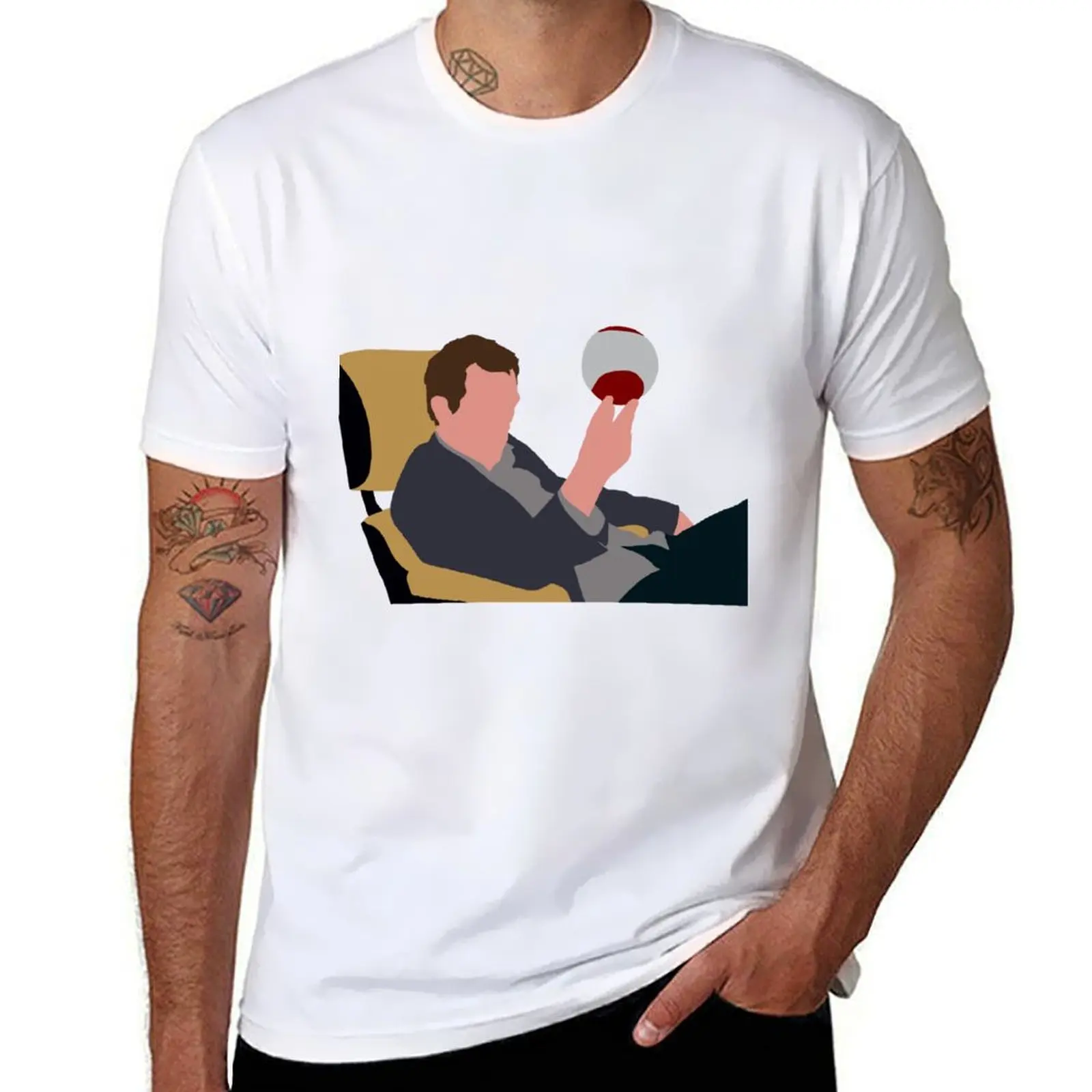 

House MD Ball T-Shirt man t shirt cotton high quality essential t shirt T-Shirt
