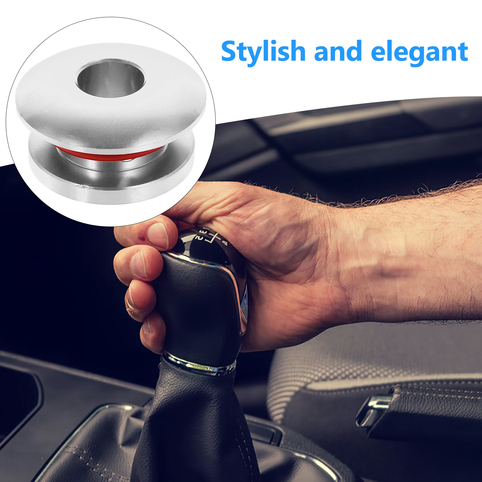 

1Pcs Shift Limiter for Car Universal Shift Boot Retainer Elegant Design Easy DIY Installation