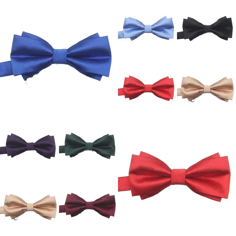Bow Tie Bowtie Bowknot Butterfly Mens Wedding Novelty Cravat Adult Accessories Women Luxury Christmas MW648