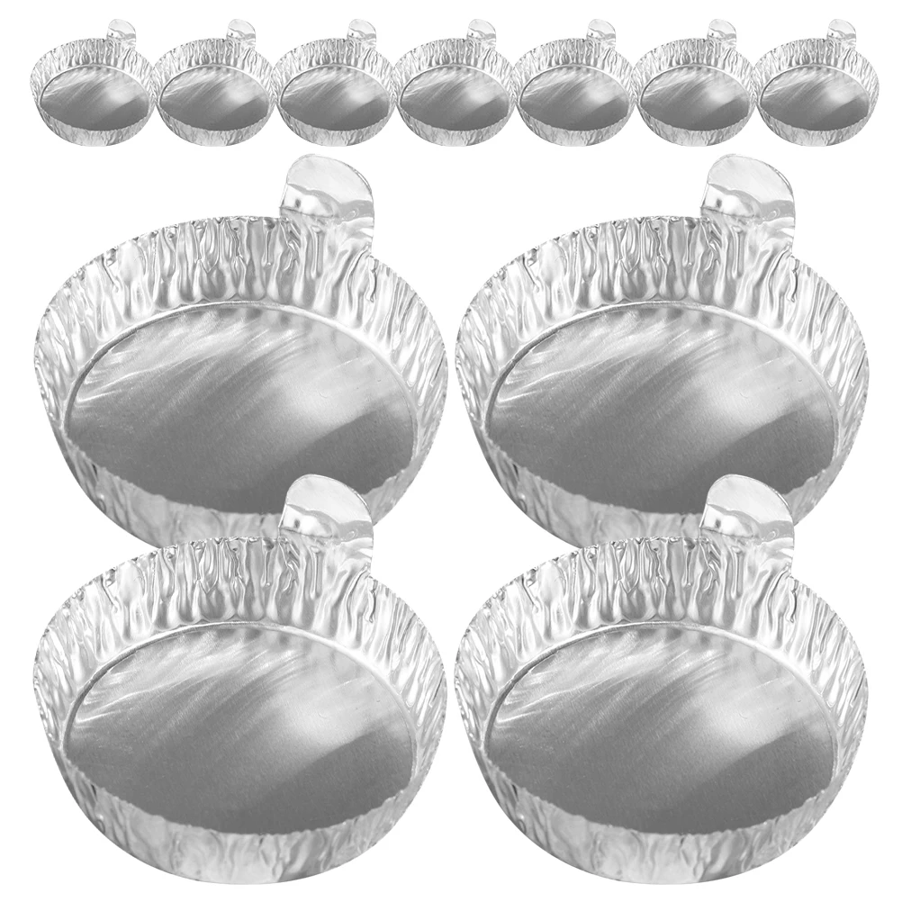 

20 Pcs Aluminum Foil Weighing Dishes Heavy Duty Dry Powder Containers Sample Trays Laboratory Supplies Storage Trays Measuring