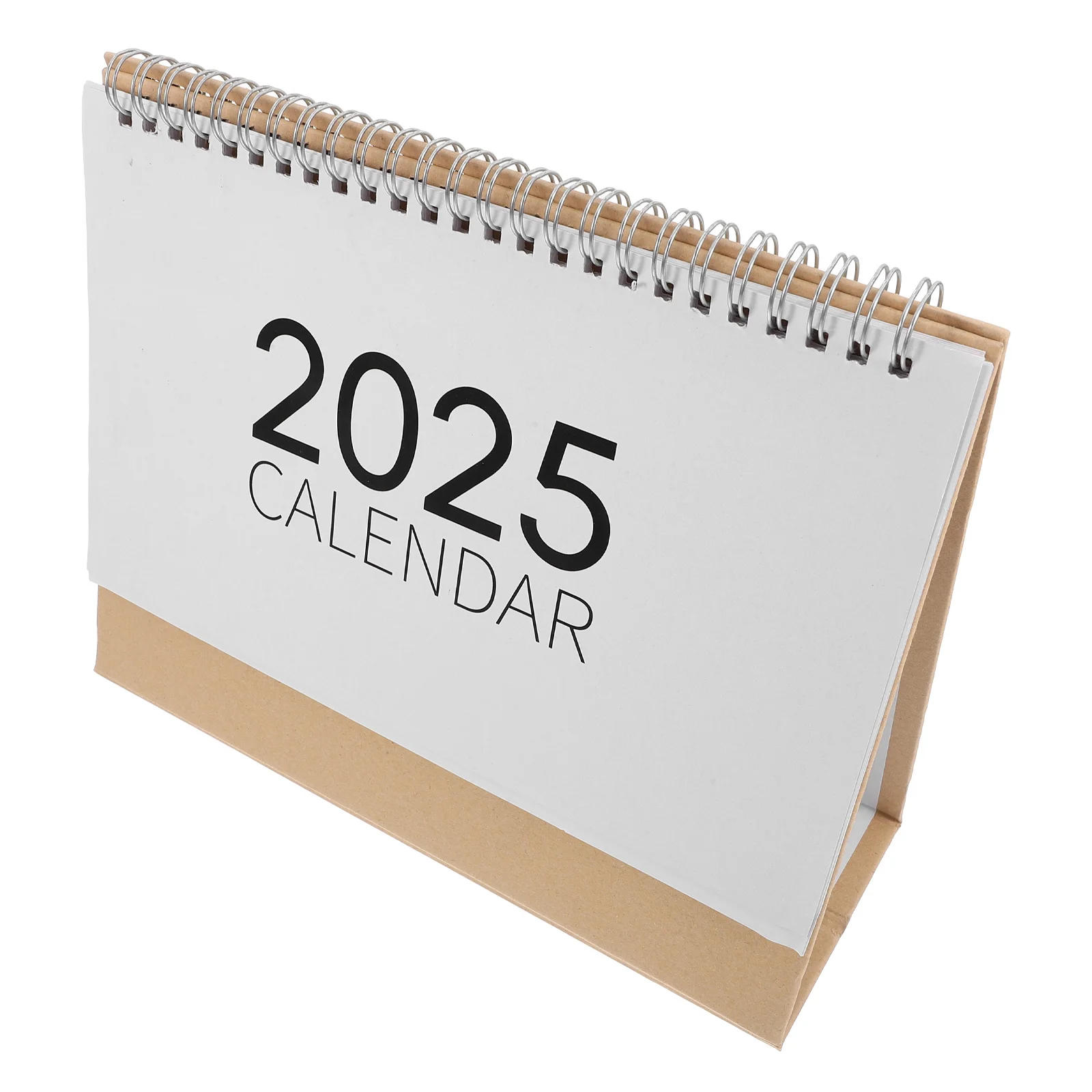 

Desk Calendar 2025 Flip Desktop Monthly Calendar Minimalist Design Standing Flip Desk Planner Indoor Decoration