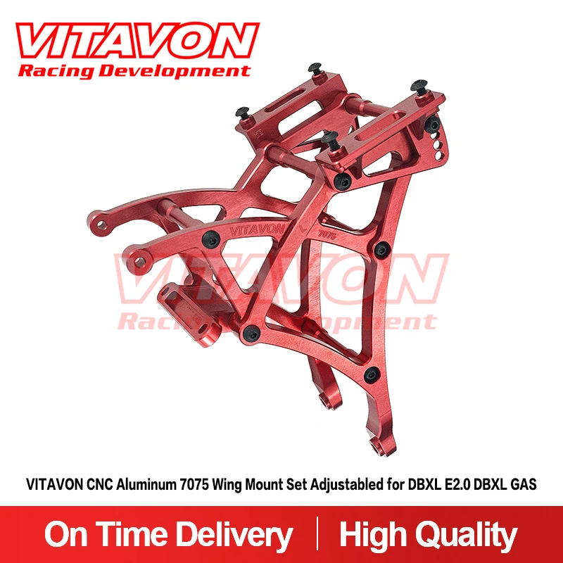 VITAVON Wing Mount Support Adjustabled CNC Alu7075 For DBXL E 2.0 DBXL GAS BUGGY