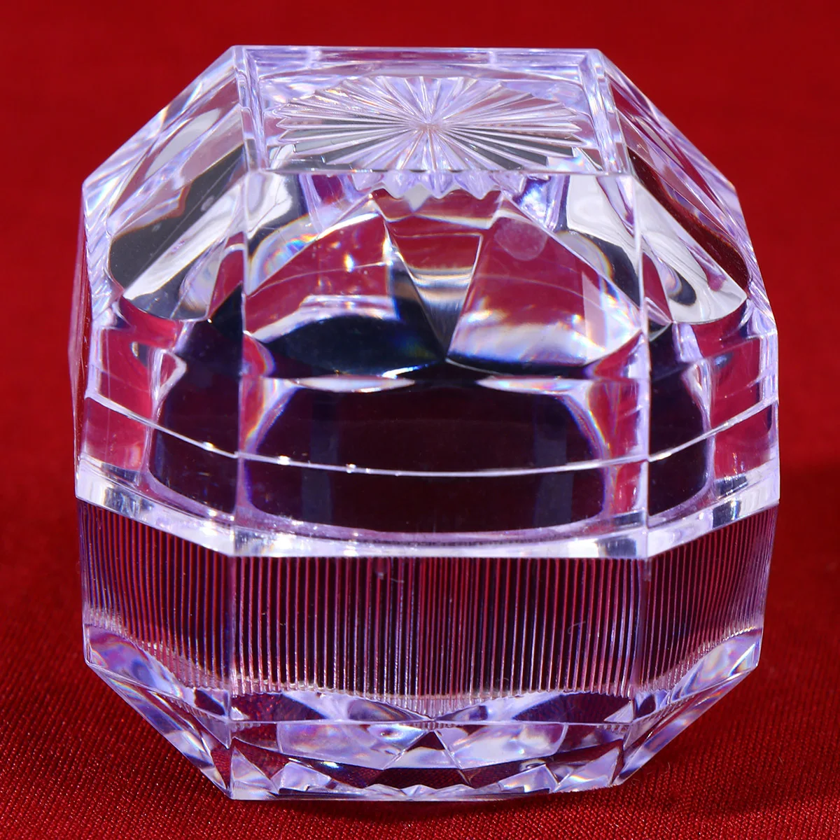 

Элегантная коробка для упаковки ювелирных изделий для колец, шпилек, ожерелья, витрина для хранения, компактная подарочная коробка, черный прозрачный футляр для хранения