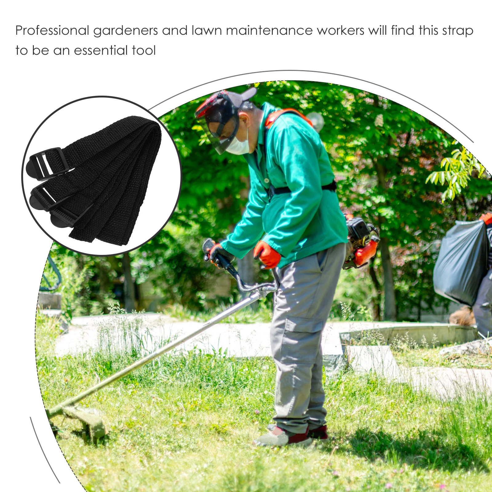 

8Pcs Adjustable Lawn Aerator Shoes Strap Nylon Durable Easy-Assembly Spikes for Professional Gardeners Outdoor Spaces