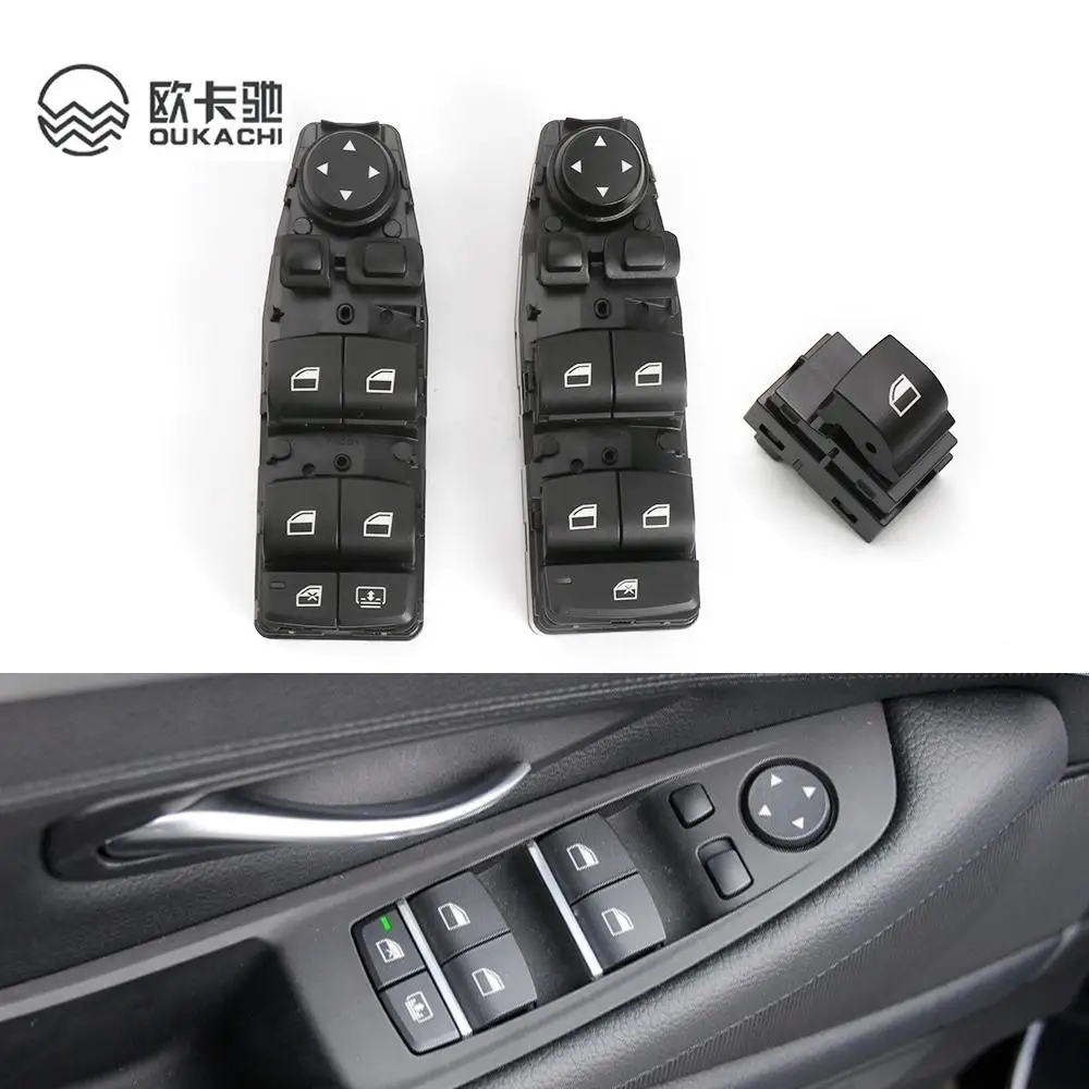 Power Master Window Switch Driver Side For BMW 5 6 7 Series F10 X3 X4 F10 F11 F02 F06 F07 F25 F26