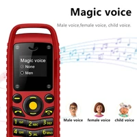 SERVO Mini Mobile Phone 2 SIM Cards Magic Voice Bluetooth Dialing Blacklist Low Radiation Smallest Button Cellphones Four Colors 2