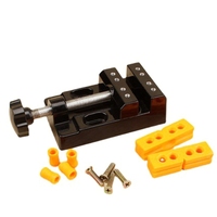 Mini Table Vise Jaw Carving Clamp Drill Press Vice Clip Adjustable Tools