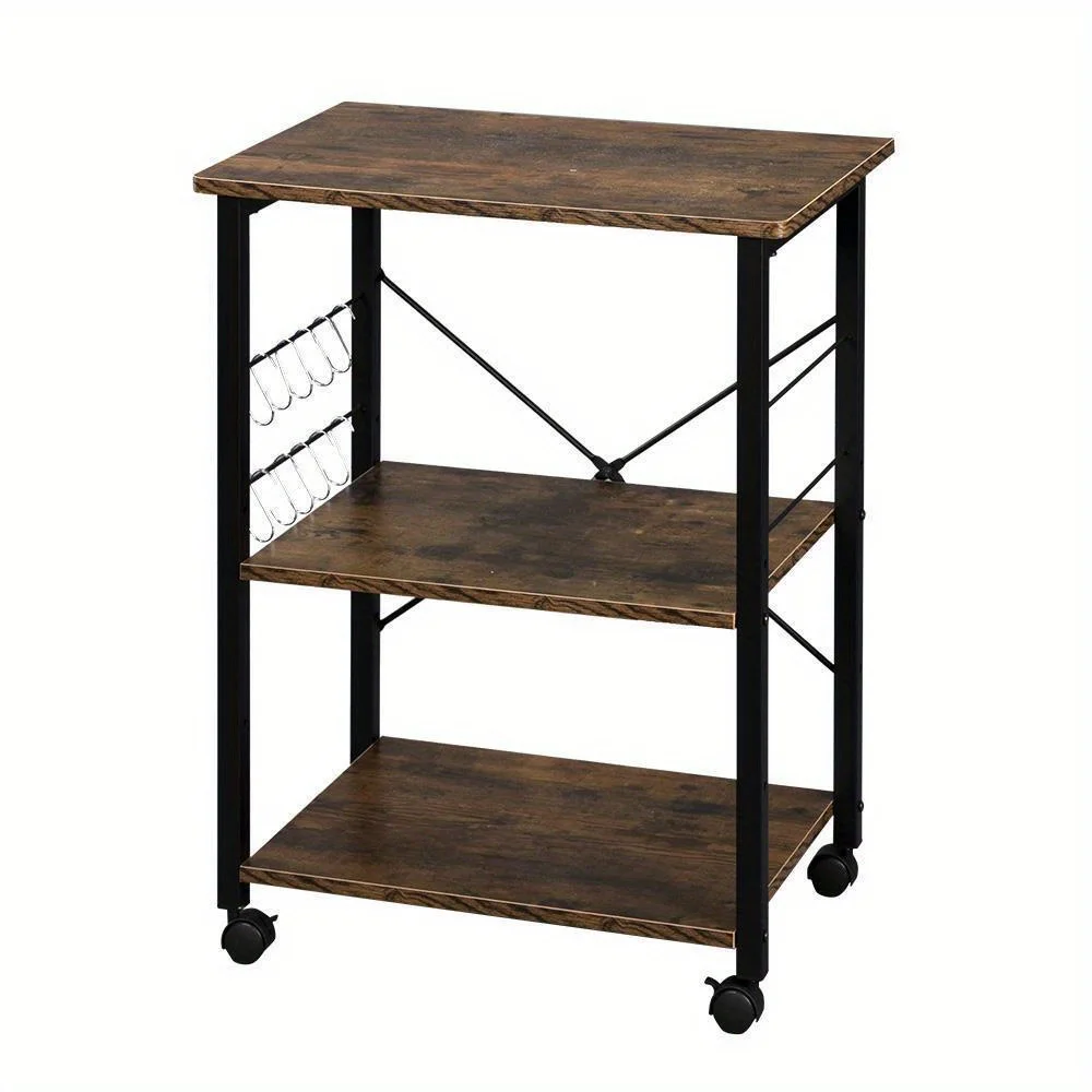 

Home Microwave Storage Kitchen Baker's Rack Utility Shelf Colors