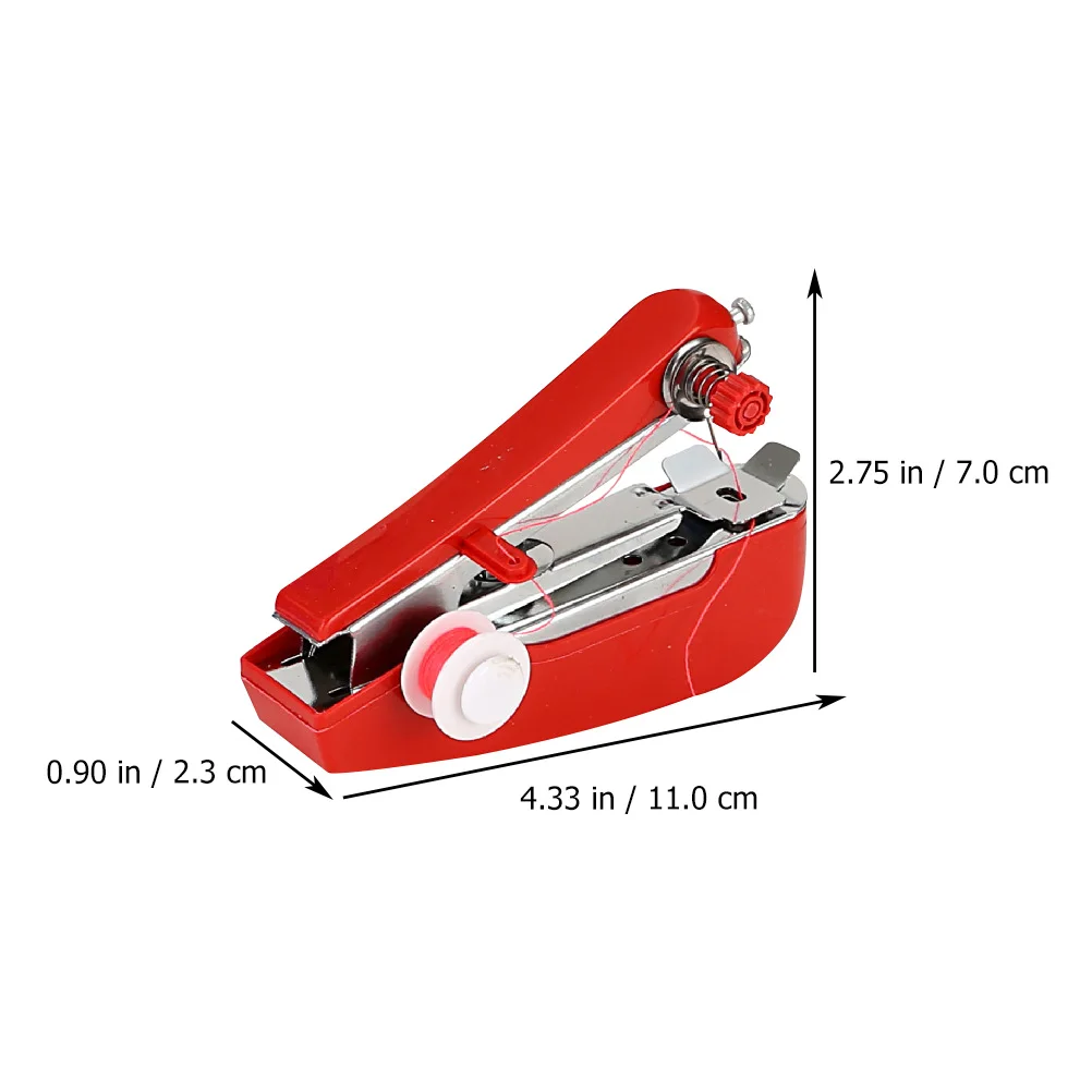 

3 Pcs Mini Sewing Machine Lightweight Portable H y Tool Small Size Basic Function Elastic Sewing Supplies