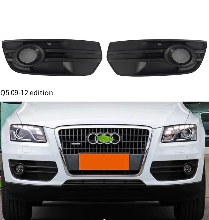 

For Q5 2009 2010 2011 2012 2013 2014 2015 Auto parts fog lamp frame fog lamp cover under grille under net lamp shade