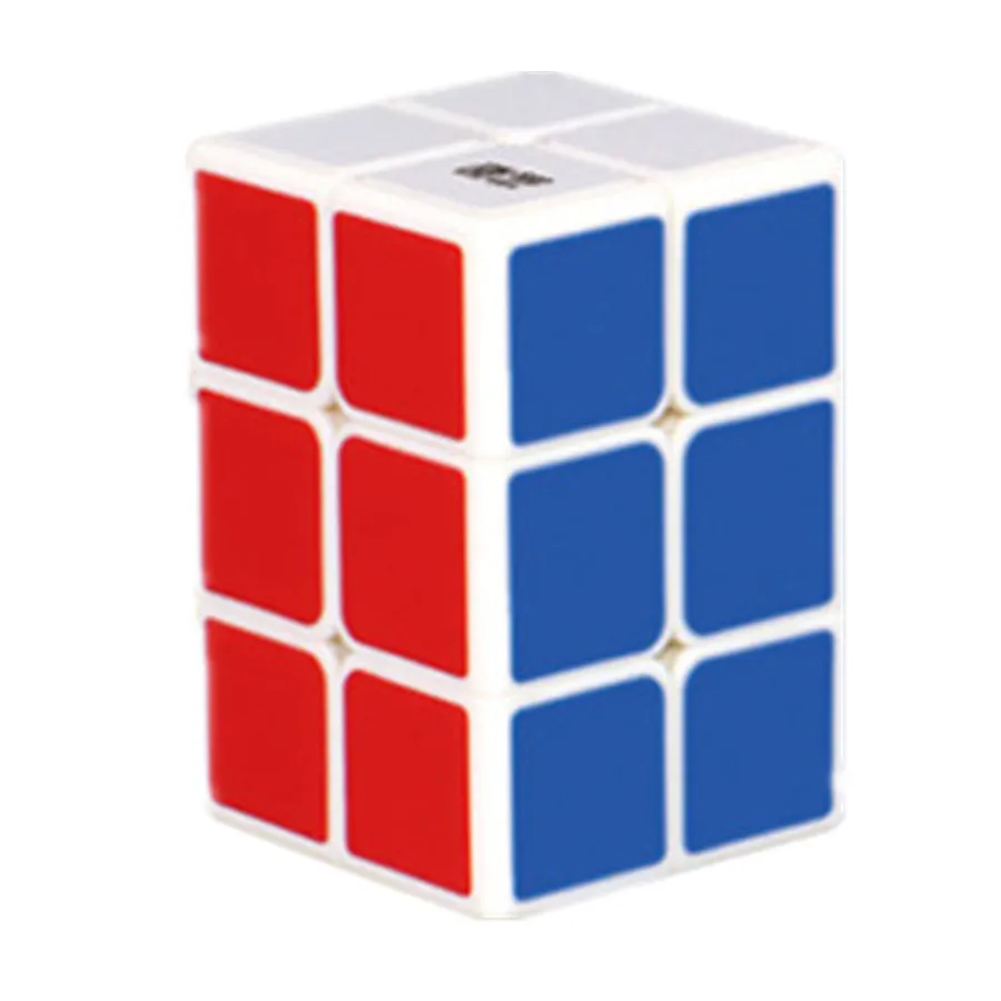 QiYi 2x2x3 Magic Cubes White Black Stickerless Professional Speed Puzzle Cubo Magico Educational Funny Toys For Children