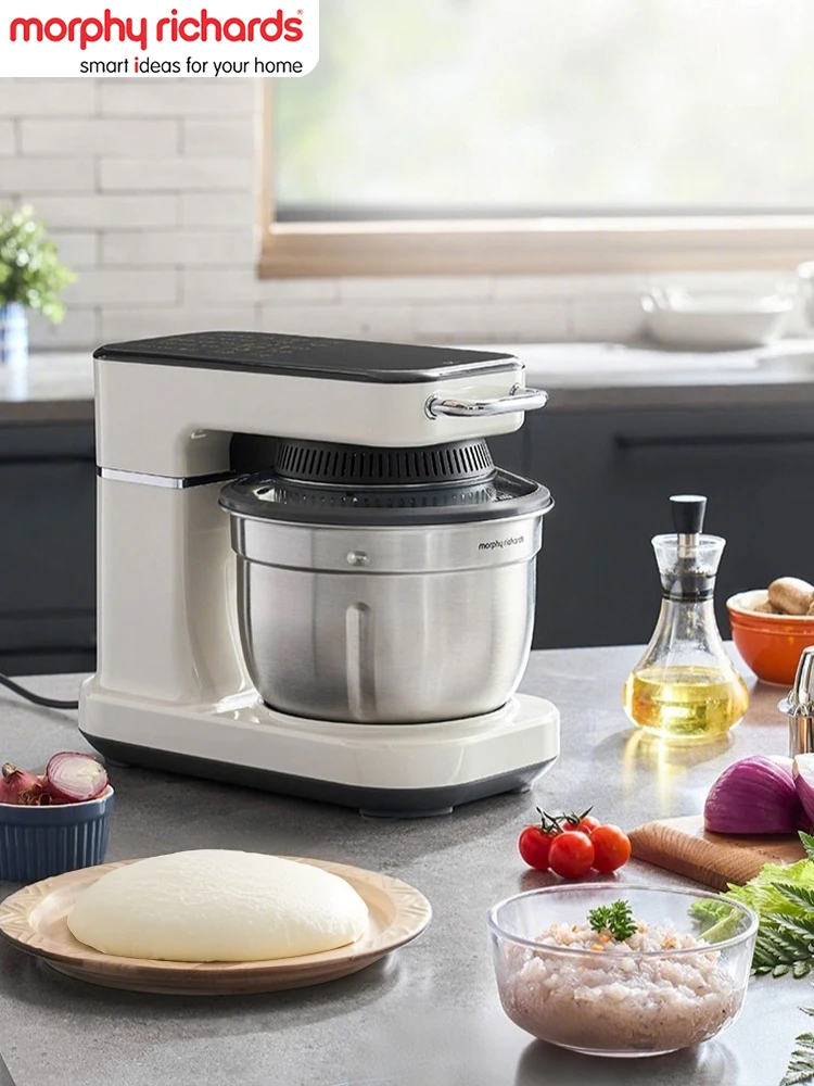 MORPHY RICHARDS Batidora batidora de masa eléctrica multifuncional 3 en 1 con ajuste de temperatura de tiempo para cocina casera MR8801