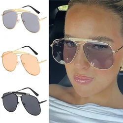 NEW Sunglasses Unisex Sun Glasses Personality Frog Mirror Anti-UV Spectacles Alloy Frame Eyeglasses Ornamental Simplity Google