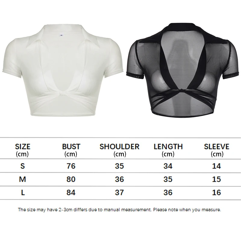 Women's V-Neck Tulle Top Sexy Sheer Lace Top Long Sleeve Sheer Cardigan Shirt Casual Solid Colour Tulle Blouse Jacket