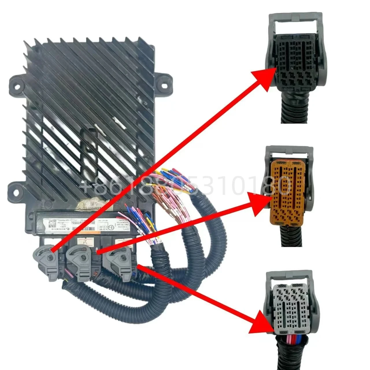 612600191584 1003650718 48-Pin 32-Pin ECU Elektrischer Steckverbinder Kabelbaumstecker Kompatibel mit Weichai Gasmotor – Detail 9