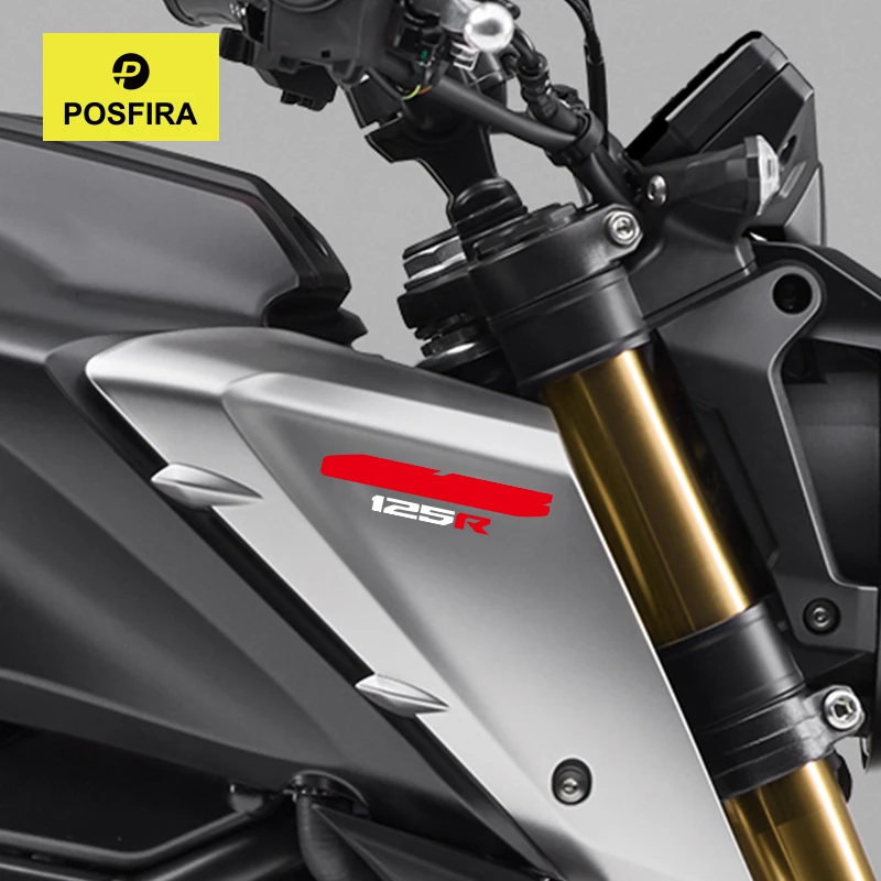 POSFIRA Motorcycle Fairing Sticker Vinyl Decals for Honda CB125R CB 125R 125 R 2018 2019 2020 2021 2022 2023 2024 Accessories