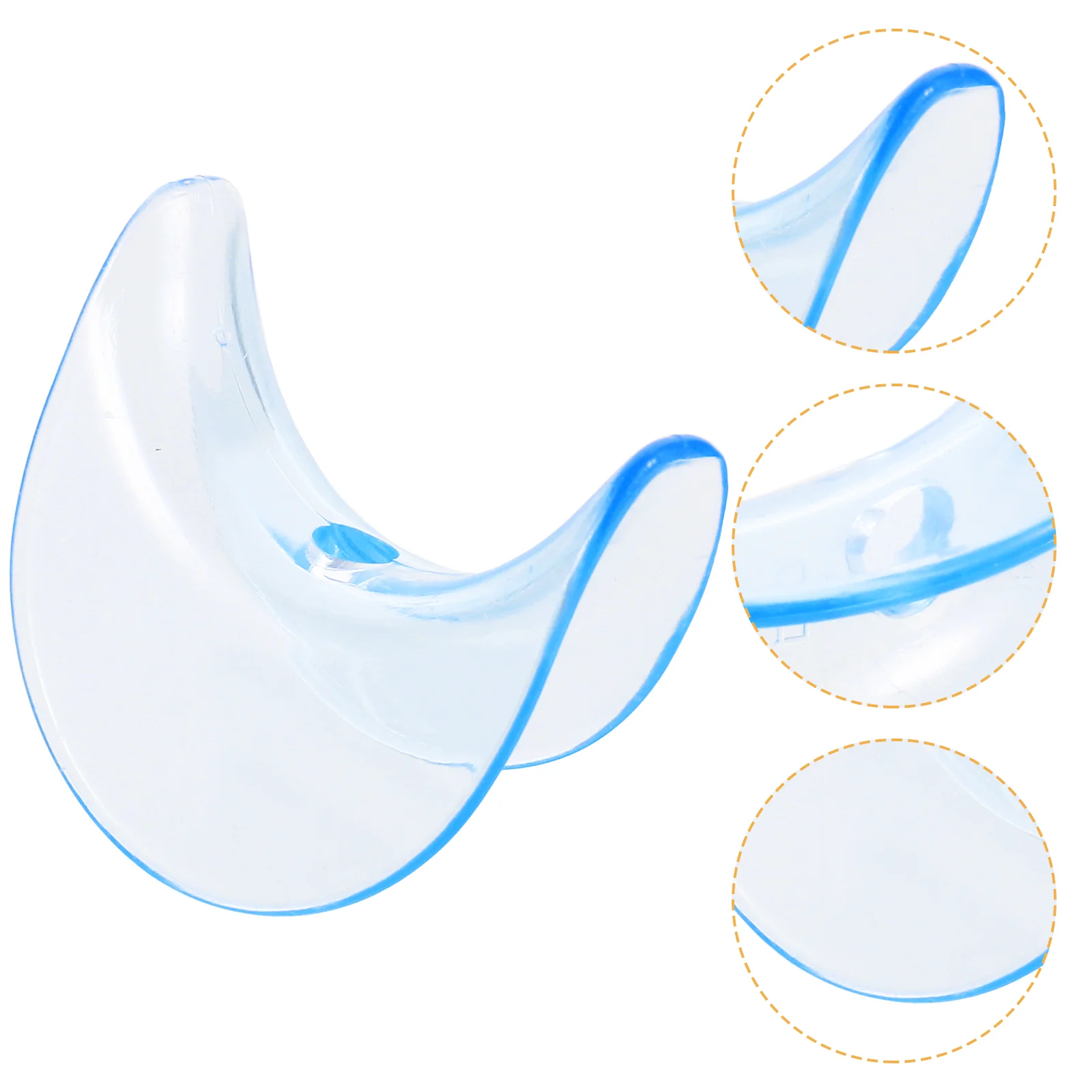 

Orthotics Children's Beginner's Tiger's Mouth Hand Corrector Blue Medium Size 4x37x15cm Abs Practice for