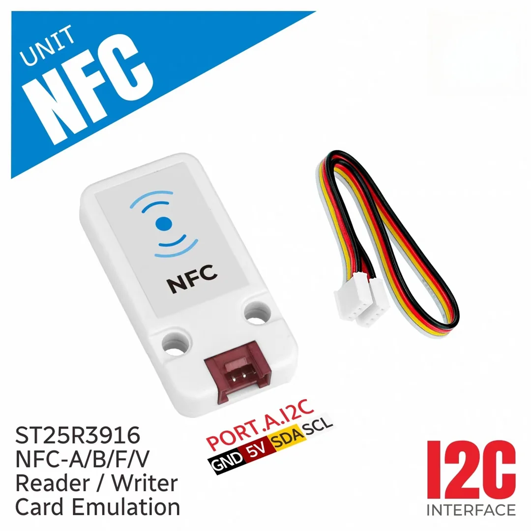 Official M5Stack Unit NFC equipped with ST25R3916 chip near-field communication read-write unit