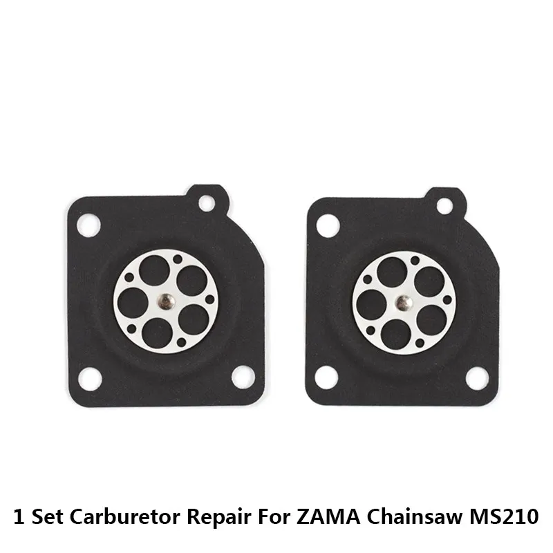 Cmcp Benzine Kettingzaag Carburateur Membraan Pakking Kit Reparatie Onderdelen Voor Zama 180 S210 Ms230 Ms250 Tuin Elektrisch Gereedschap Accessoires