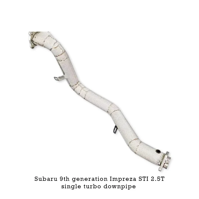  Head Section High flow Pipes Exhaust Pipes branch downpipe Exhaust Pipe with catalyst For Subaru Impreza STI 2.5T 2008-2014 