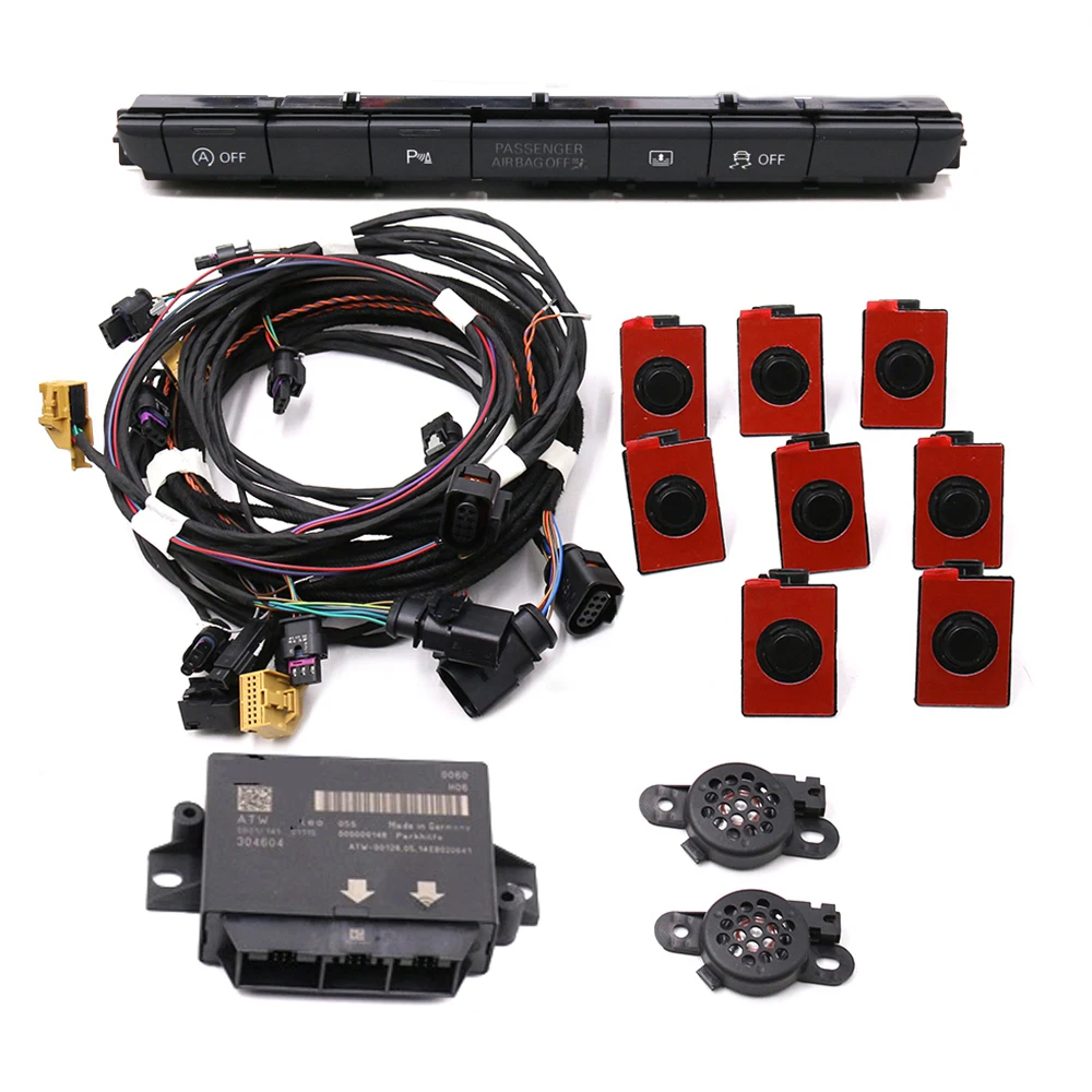 For Audi A6 C7 Front & Rear PDC 8K OPS Parking Assist Kit