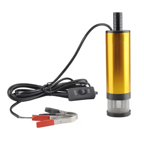 38/51MM Juloljepump 12V pump diesel vatten bränsle överföringspump 12L/min dränkbart aluminiumlegeringshus 6 best sales 12V dieselpump - №2