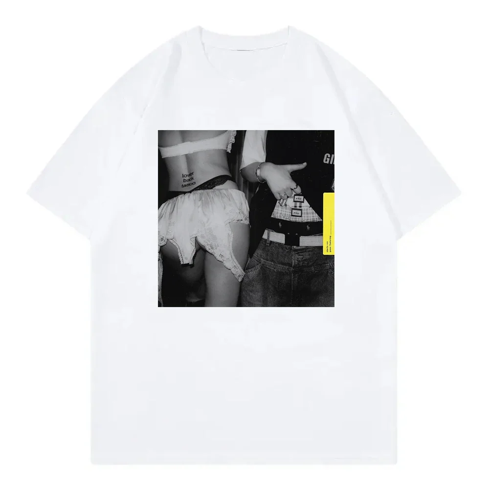 شارلي xcX بيلي برات أغنية الصيف camiseta 2025 Charli le gustan las camisetas merch infantiles الصيف mangas cortas