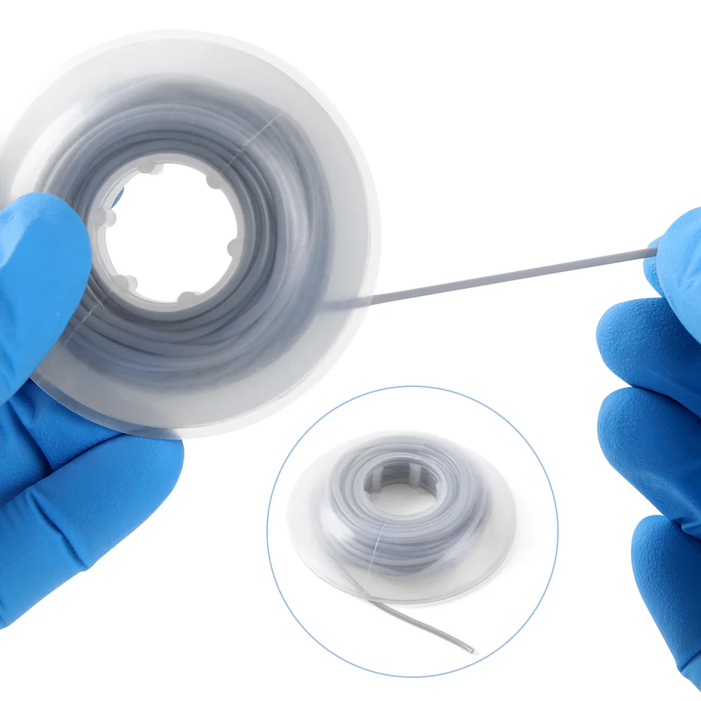 AZDENT 1 Rolle zahnärztliche kieferorthopädische elastische Drahtbogenhülse Schläuche 5 Meter Zahnarztbogen Draht Schutzhülle Zahnmedizin Zubehör – Detail 3