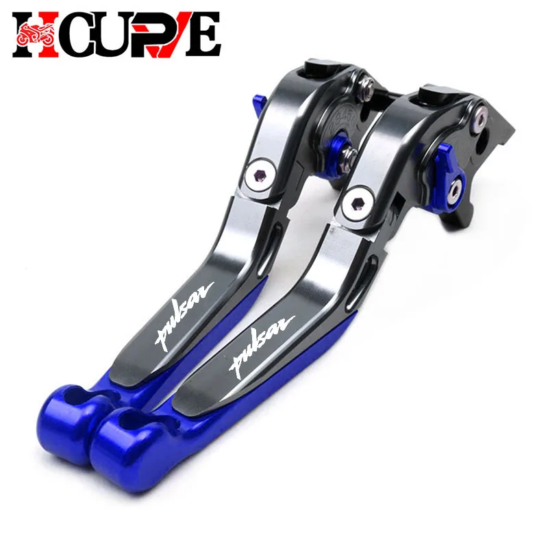 อุปกรณ์เสริมสําหรับรถจักรยานยนต์ CNC พับเบรคคลัทช์คันโยก Fit สําหรับ Bajaj Pulsar 200 NS/200 ฿/200 A
