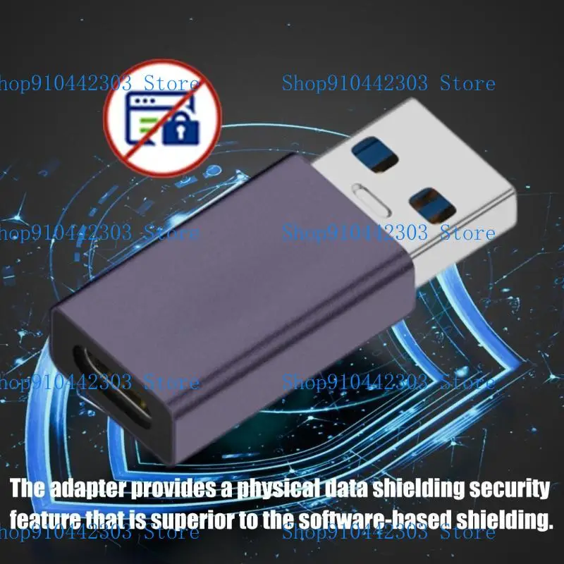 L4MD USB/TIPO C Bloqueador dados Bloqueador Prevenção dados não autorizados Transferência dados SecureConnection
