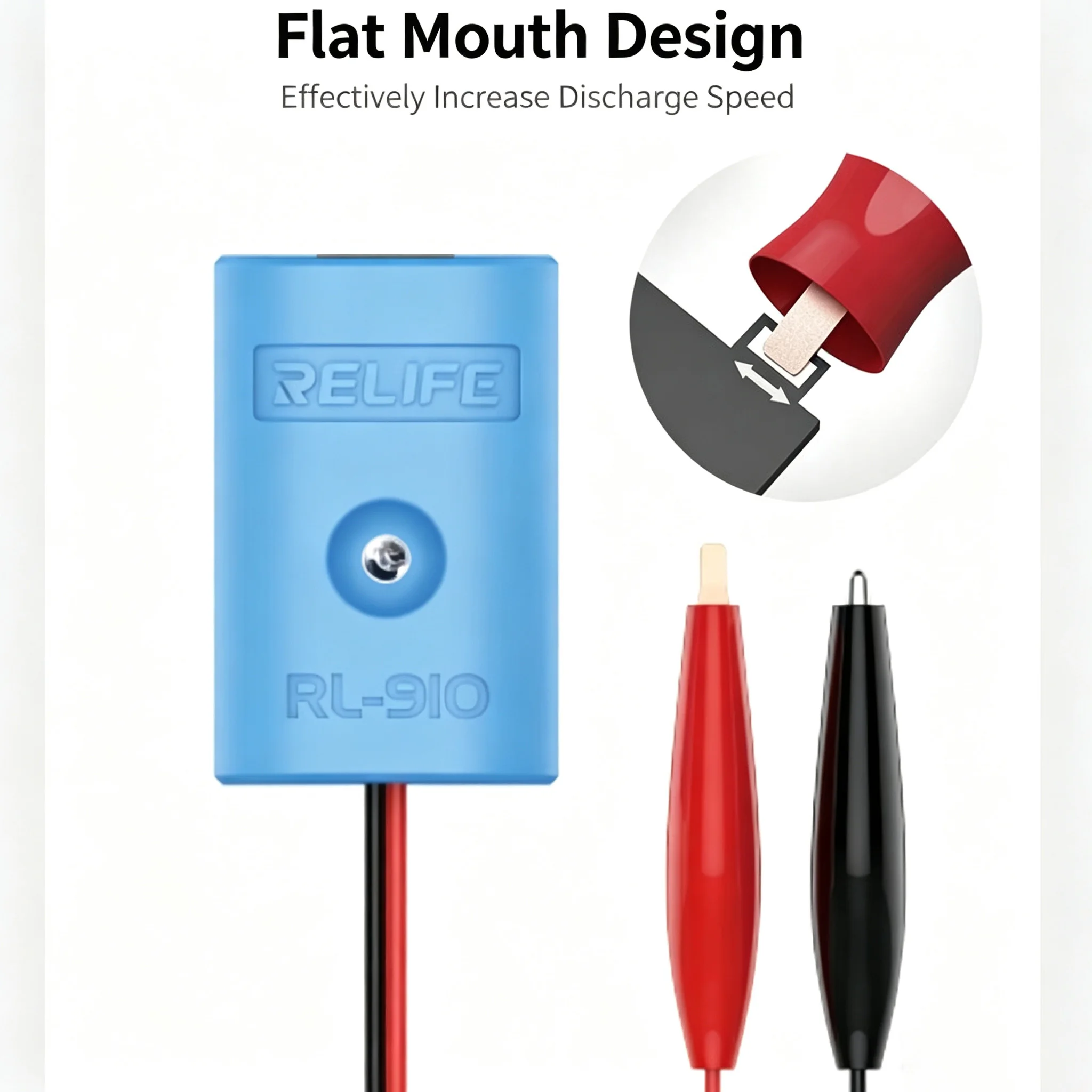 RELIFE RL-910 battery quick disconnect cable, suitable for dismantling and separating IP16/16e/17/17AIR/17PRO battery adhesive