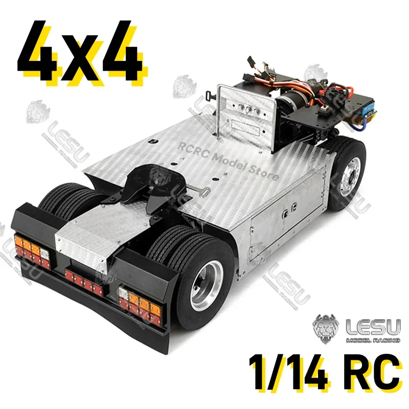 

LESU RC 4X4 Truck Toy Chassis 4 Airbag Suspension 1/14 R470 R620 R730 LS-Z0008 For Tamiya LESU RC 1/14 Truck Parts Accessories