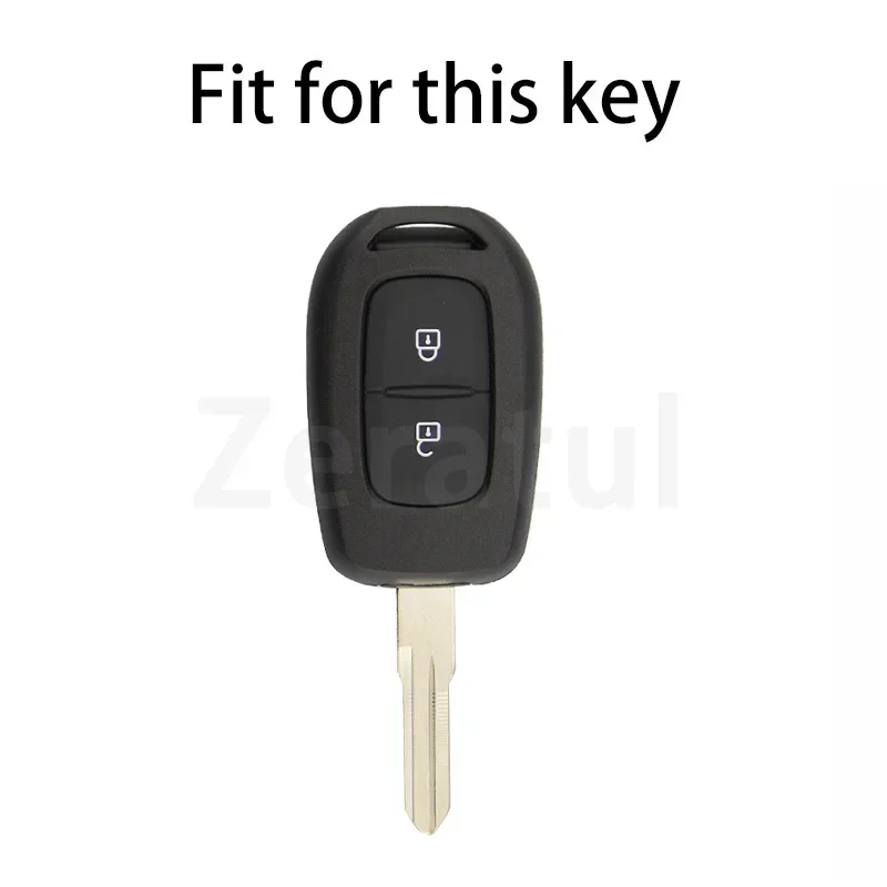 2 Button TPU Car Remote Key Fob Cover Case for Renault Kwid Traffic Symbol for Dacia Sandero Logan Duster 2016 2017 2018 Shell