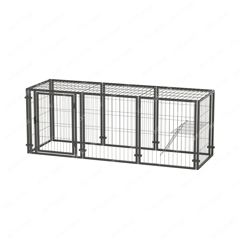 Cat cage Large free space villa Two floors Cat nest Climbing frame Pet fence