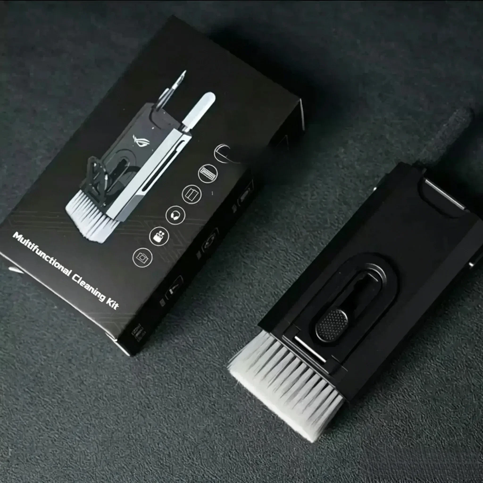 Suitable for ROG Multifunctional Cleaning Kit Keyboard Mouse Headphone Dust Brush Practical Accessories