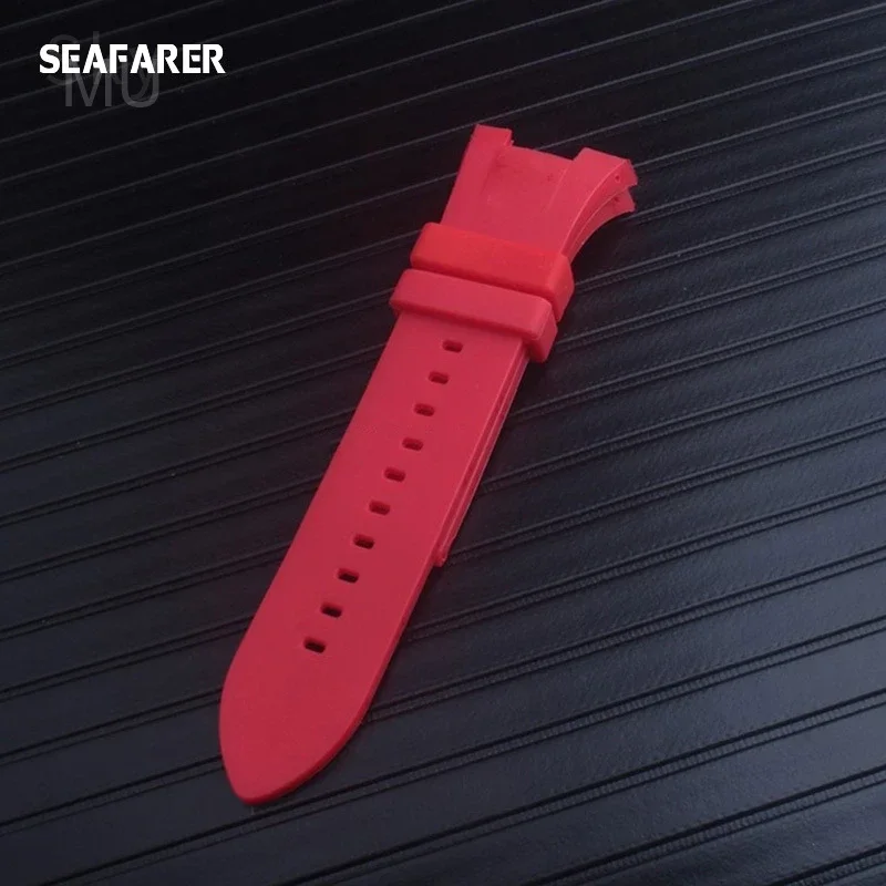 New Silicone Watchband Special for Armani AX1803 AX1802 AX1040 AX1050 Men Watch High Quality Strap 32*14mm Bracelet