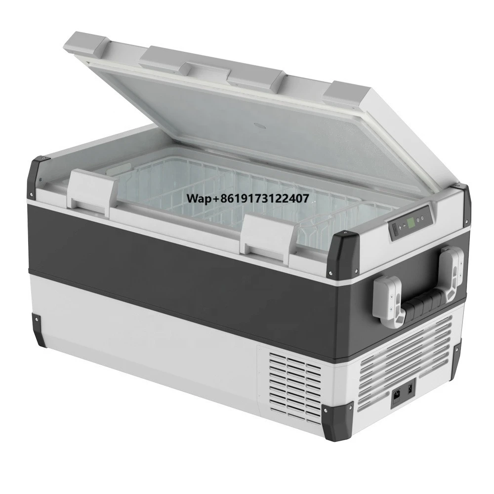 Big caravan Refrigerator 100 Litre Freezer Dc FROZEN Single Zone 12 Volt Fridge Freezer for Truck Cooler