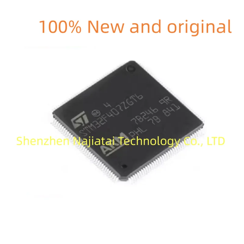 

5 шт./лот, 100% новый оригинальный чип STM32F407ZGT6 STM32F407 LQFP144
