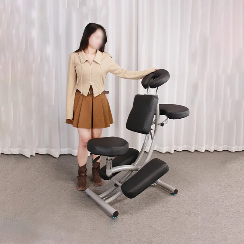 

Портативный многоцелевой регулируемый массажный тату-табурет, многофункциональный массажный тату-терапевтический стул для мебели для салона красоты