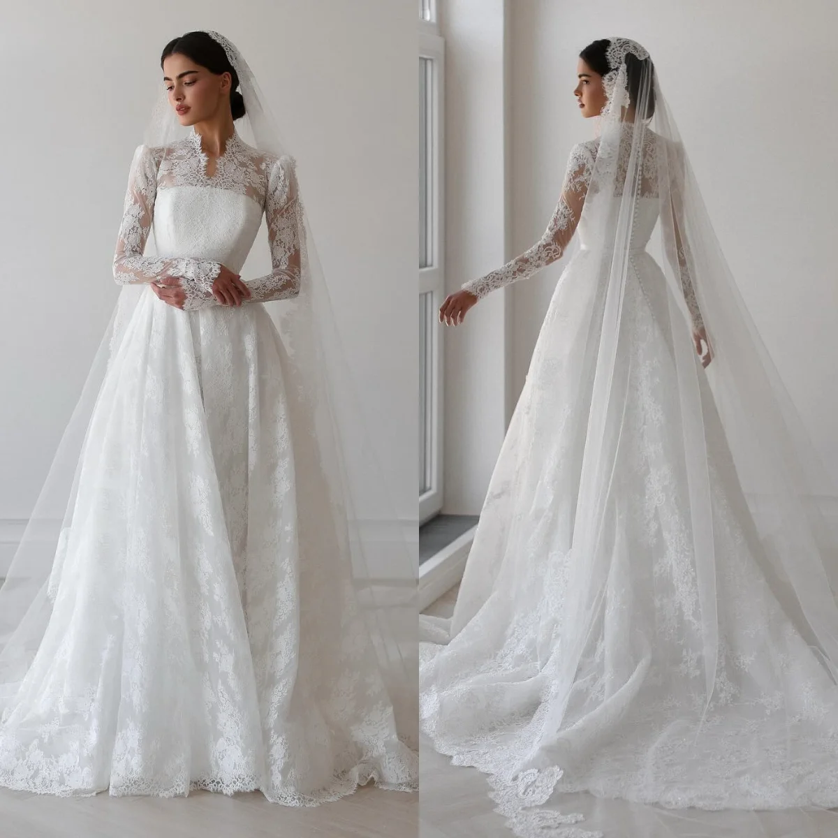 Elegant Wedding Dre… - image