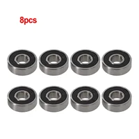 8pcs Ceramic Ball 608RS Inline Roller Skate Wheel Bearing ABEC 11 Anti-rust Skateboard Wheel Bearing  8x22x7mm 3