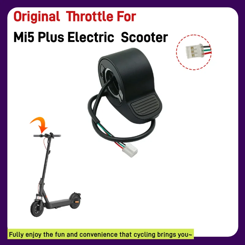 

Thumb Throttle Finger Trigger Accelerator for Mi 5 Plus Electric Kick Scooter Speed Control Replacement Accessories