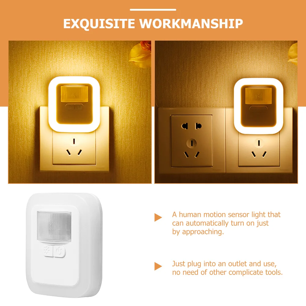 Adjustable LED Sensor Night Light Plug in Night Lamp Comfortable Atmosphere for Home Bars Cafes Restaurants Wedding Party