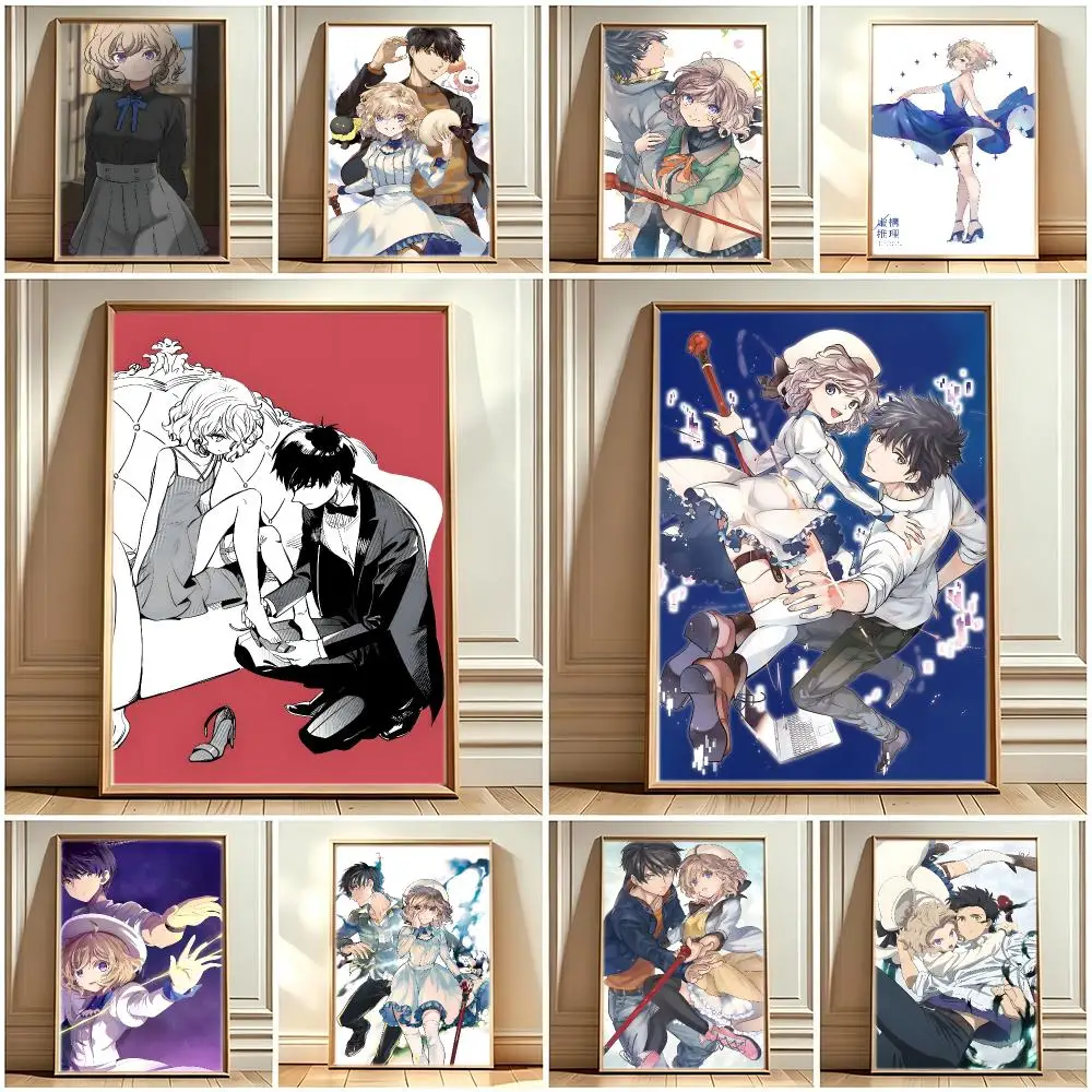 Mystery Anime I-In Spectre Poster Print Painting Home Decor for Bedroom Living Room Hallway