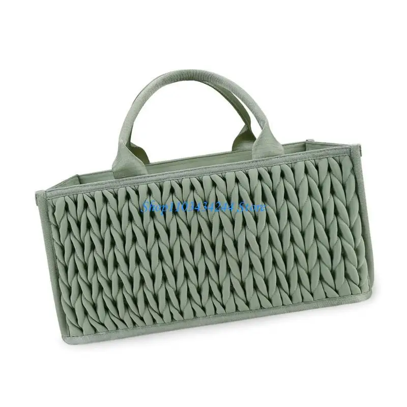 

Functional Baby Wipe Holder Case Diaper Storage Bin Portable Travel Nappy Organiser Basket for Home and Travel Use